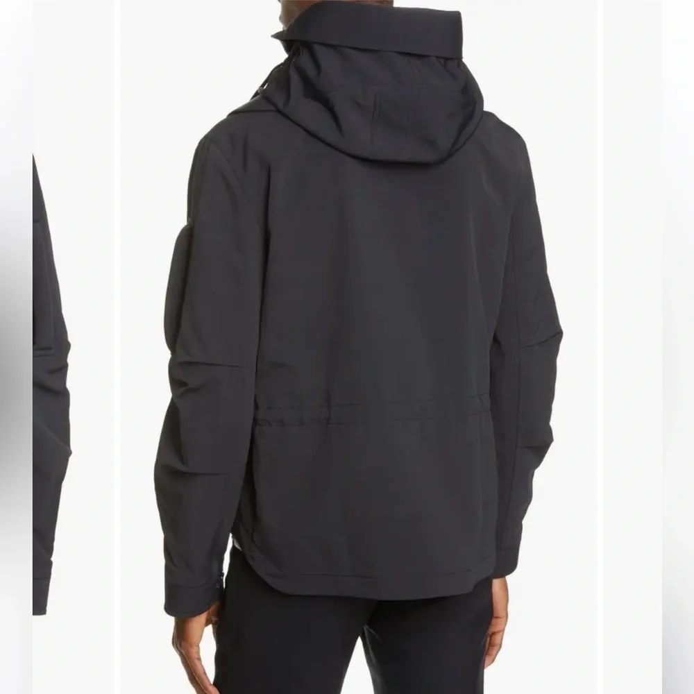 NEW Bottega Veneta Tech Hooded Jacket Black 604461 Pre Spring 2020 Size 48 NWT